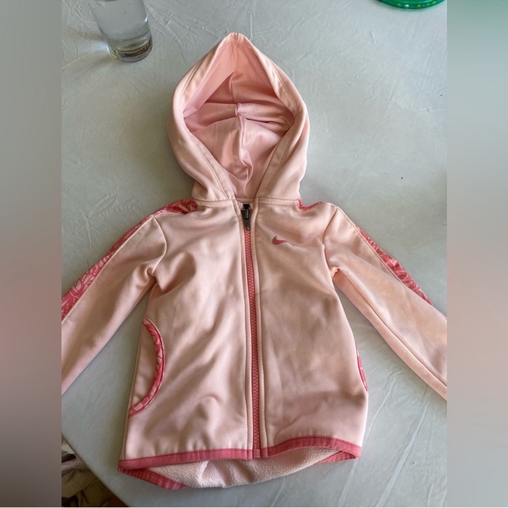 Nike Pink Hooded Jacket